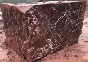 Rosso Lepanto block