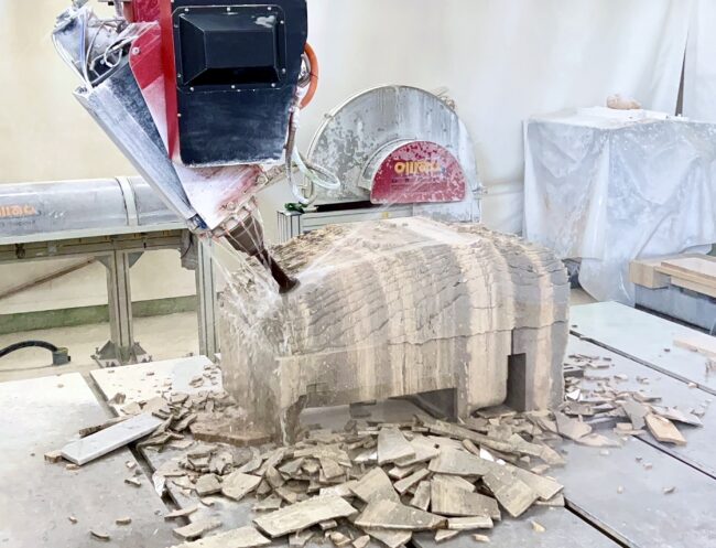 CNC STONE CURVING